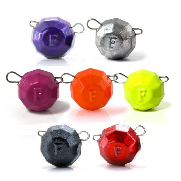 FANATIK Cheburashka piombo spigoloso Jigkopf piombo da pesca peso Cheburashka 3-75 g