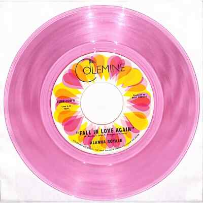 Royale Alanna / FALL IN LOVE AGAIN (PINK 7 INCH) / Colemine Records / 00154288 