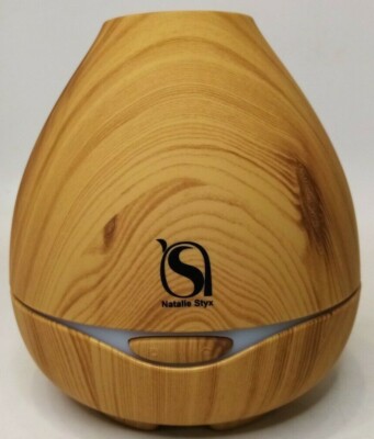 Natalie Styx 300ml Essential Oil  Aromatherapy Cool Mist Diffuser NS5002A, Brown