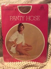 Vintage nylon nude pantyhose w/ model size s/m