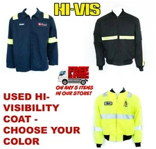 Used Hi-Visibility Reflective Coat Cintas, RedKap, Unifirst, G&K