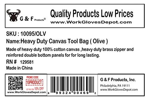  Government Issued Style Mechanics Heavy Duty Tool with Brass Olive Green Bag - Image 2 of 4