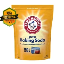ARM & HAMMER Baking Soda – 10.8 lb Bag for Baking, Cleaning & Deodorizing