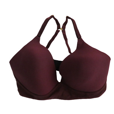 Lively Wireless Lightly Lined J-hook Plunge Bra size 38D #1228-2