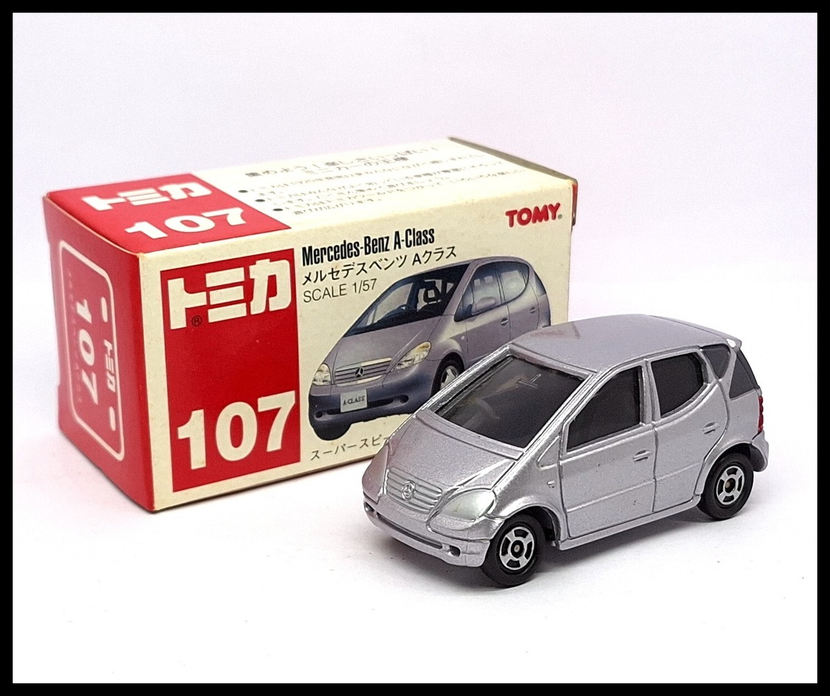 TOMICA/トミカ「メルセデスベンツ Aクラス107」 TOMICA 107 MERCEDES-BENZ A-CLASS 1/57 TOMY NEW 2000 (B) | eBay
