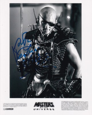 ANTHONY DE LONGIS signed Autogramm 20x25cm MASTERS UNIVERSE in Person autograph