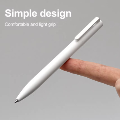 White Xiaomi Mi Gel Pen - Smooth Writing - Original Gift Office- Timeless Design