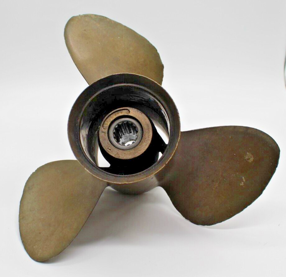 Vintage Mercury Brass Propeller 48-32748 19 13 in 3 Blade | 13