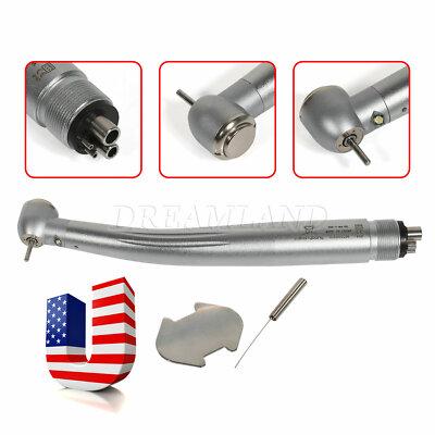 Dental E-generator Fiber Optic LED Standard High Speed Handpiece 4Hole