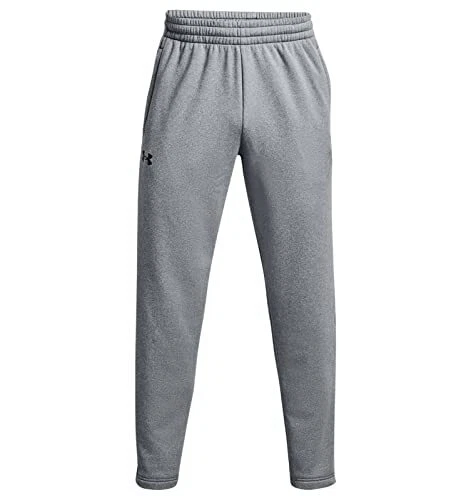 Under Armour Men s Warm Fleece Pants Light Heather Gray Medium 1373402 012