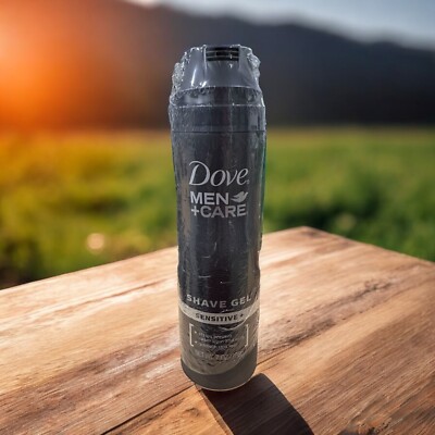 Dove Men + Care SENSITIVE  Shave Gel Prevents Razor Burn Cuts Smooth Skin NO CAP