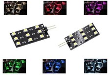 2 x Led Modulplatine Fußraum Kofferaum Beleuchtung passend für Audi A1 A3 A4 A5