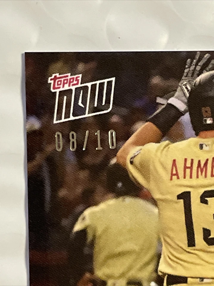 Dominic Fletcher - 2023 MLB TOPPS NOW Card 281 - Red Parallel 08/10 RC 1st HR - Image 2 of 3