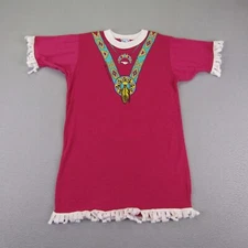 Vintage PCA Apparel Shirt Womens XS Pink Aztec Native Dream Catcher 80s Top Tee