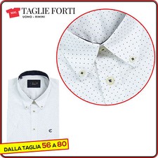 camicia uomo TAGLIE FORTI camicie manica corta cotone da 2xl a 8xl Maxfort