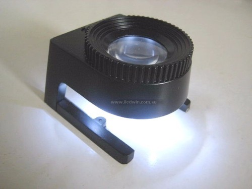 Professional Solid Steel 10x Mag Large Lens Lighting Loupe / Magnifier - Picture 2 of 10