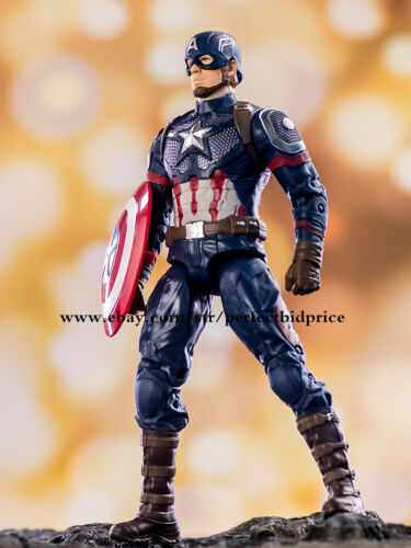 Figura de acción Capitán América Marvel Avengers Legends héroes de cómic 7" juguetes nuevos - Imagen 1 de 12