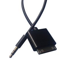 30pin Male to stereo 3.5mm Cable Car AUX Input Adapter for iPod iPad iPhone Dock