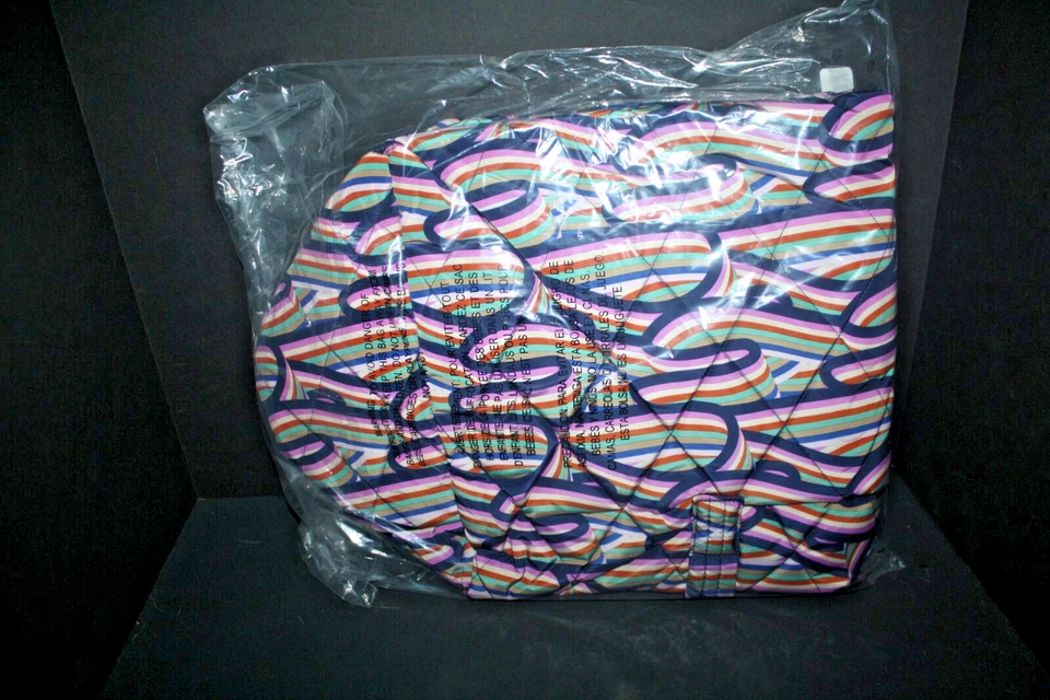 Bolso de Lona de Viaje Vera Bradley XL RETRO RIBIONS NUEVO CON ETIQUETAS