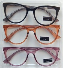 Marilyn Monroe 3-PACK PREMIUM READING GLASSES READERS 1.50 2.00 2.50 NEW