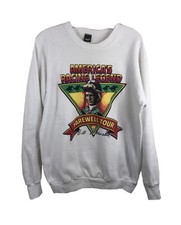 Bill Shoemaker Jockey Horse Racing Legend Vtg Crewneck Sweatshirt - Medium/Large