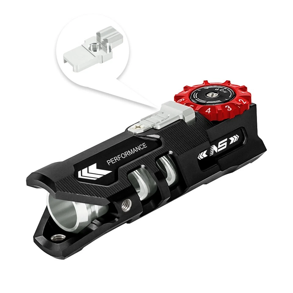 Nexxspeed CNC Aluminum Hopup Chamber Hard Nub (BLACK) - Action Army AAP-01/C