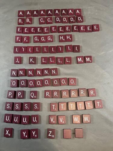 VINTAGE Deluxe Scrabble S&R 1966 Turntable Trays Dark Brown Tiles - Picture 2 of 14