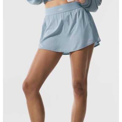 Alo Match Point Tennis Skirt NWT Celestial Blue Size S | eBay