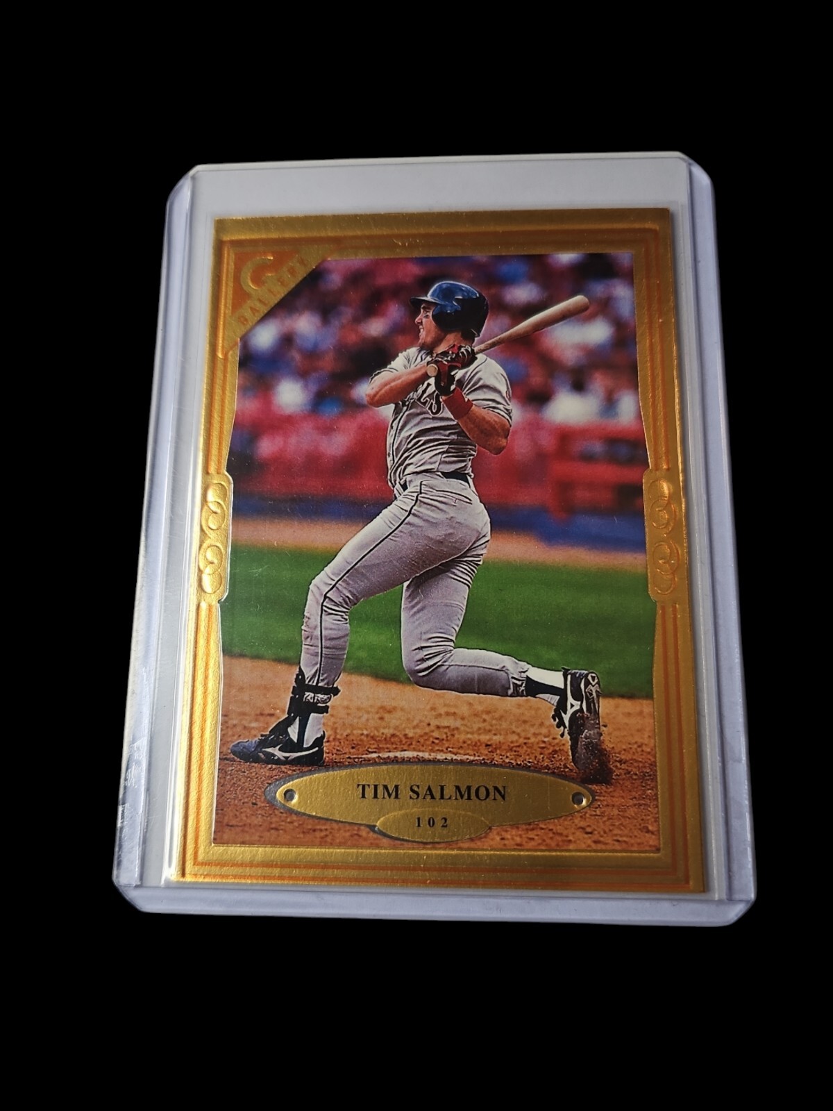 1997 Topps Gallery Players Private Issue Angels Baseball Card #102 Tim Salmon..