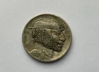 Original Style 1927  HOBO Buffalo Nickel Hand Carved Bearded Man