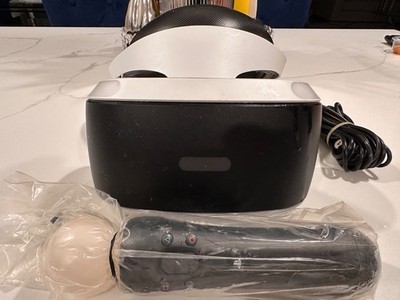 Sony PlayStation 4 PS4 VR Headset Gen 2 CUH-ZVR2 Genuine Tested + 1 Controller