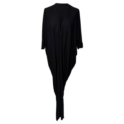 Rick Owens Concordians Kite Maxikleid aus Viskose Damen schwarz Größe 42