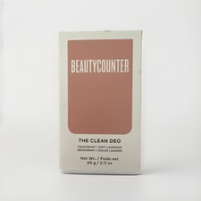 Beauty Counter The Clean Deo/Deodorant in Soft Lavender 2.11oz NEW 