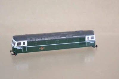 GRAHAM FARISH 8314 BODY for BR GREEN CLASS 33 DIESEL LOCOMOTIVE D6572 op - Image 1 of 4