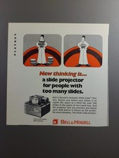1970 Bell  Howell Slide Cube System Model 982 Projector Advertisement