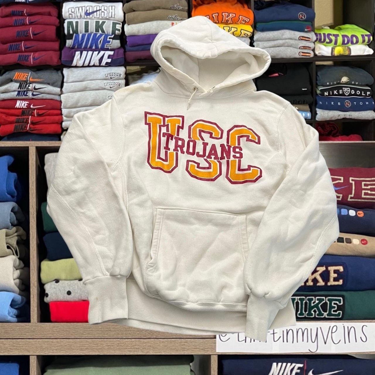 ALTRA Maglione college USC Trojans anni 90 (offerta spedizione gratuita) casuale 10