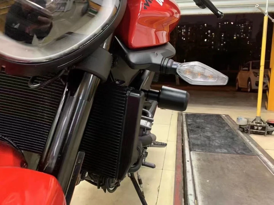 Protector de choque de carenado de motor deslizante de cuadro para Ducati Monster 950 937 21- Foto 2 de 4