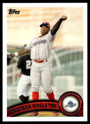 2011 Topps Pro Debut Jonathan Singleton Rookie Houston Astros #27