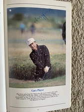 Gary Player Autograph Open St Andrews 1990 ORIGINAL HAND SIGNED (NOT a print)