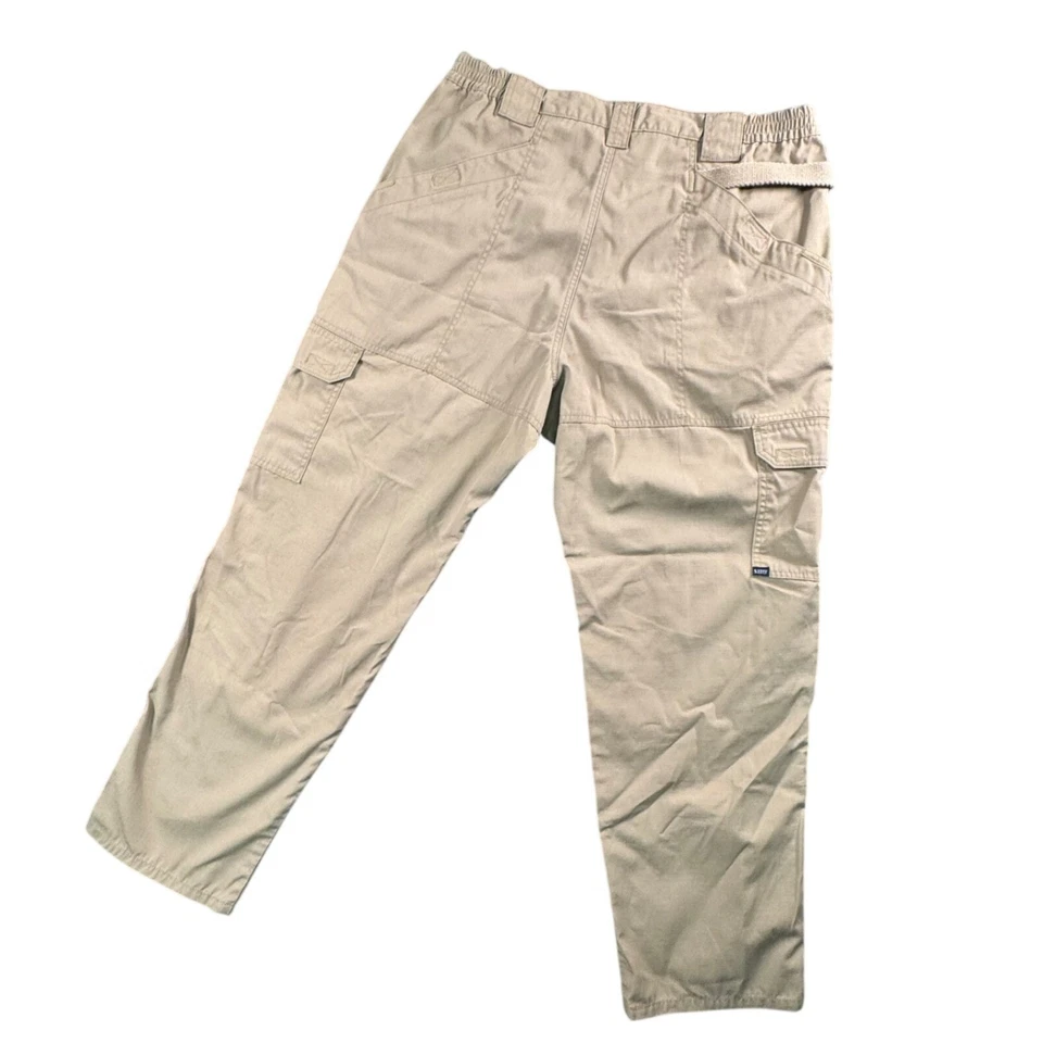 Pantalones cargo 5.11 Tactical Series para hombre color tostado 34x32 Ripstop mezcla de algodón y poliéster Foto 4 de 4