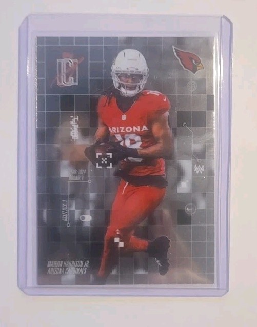 Topps Signature Class 2024 Marvin Harrison Jr Cardinals After Image AI-1 Insert