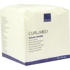 KOMPRESY Z GAZY 10x10 cm niesterylne 8warstwowe, 100 szt. PZN 01651426