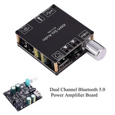 HiFi Bluetooth 5.0 Power Digital Amplifier Board 100W 2 Mini Stereo Audio Amp