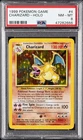 1999 POKEMON BASE SET UNLIMITED #4 CHARIZARD-HOLO PSA 8