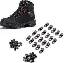 Boot Hook Eyelets - Speed Hooks with Rivets for Repair/Camp/Hike/Climb... 