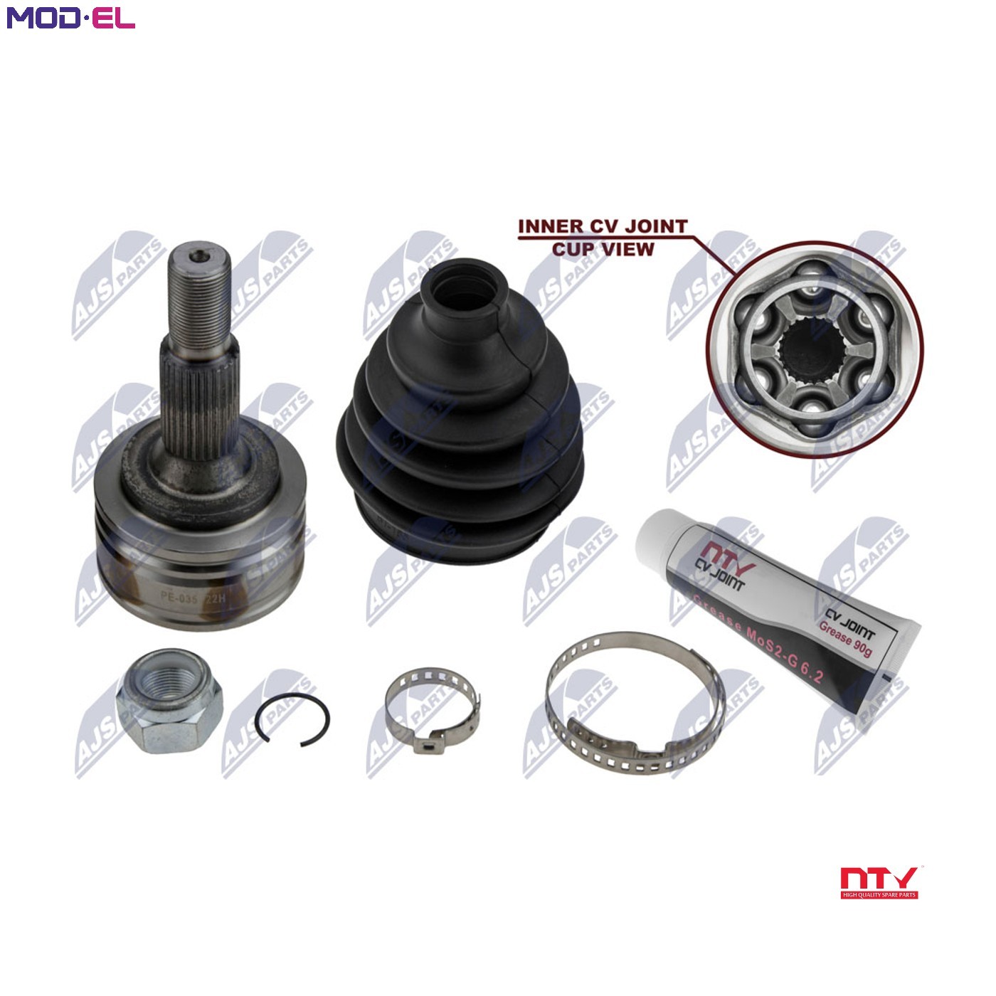 Outer Cv Joint For Peugeot 3008 16- Opel Grandland X 17- - Image 7