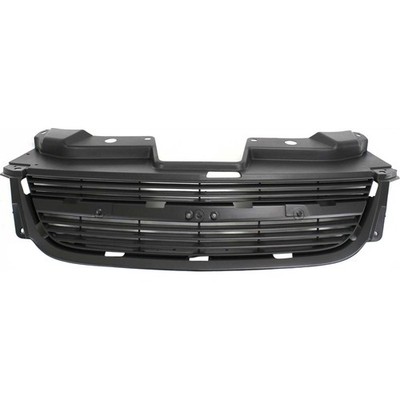 Grille Assembly Painted Gray Painted Gray Shell and Insert For 05-10 Chevrolet