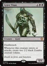 Grave Titan MTG Commander: Lorwyn Eclipsed 74 M NM