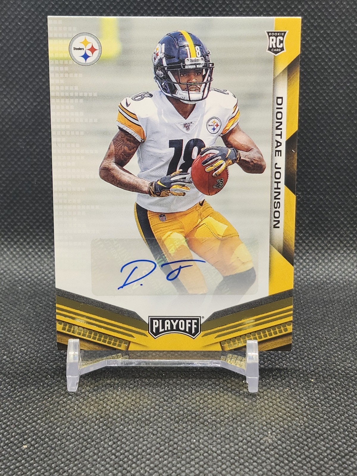 Diontae Johnson Panini Playoff #225 Autograph