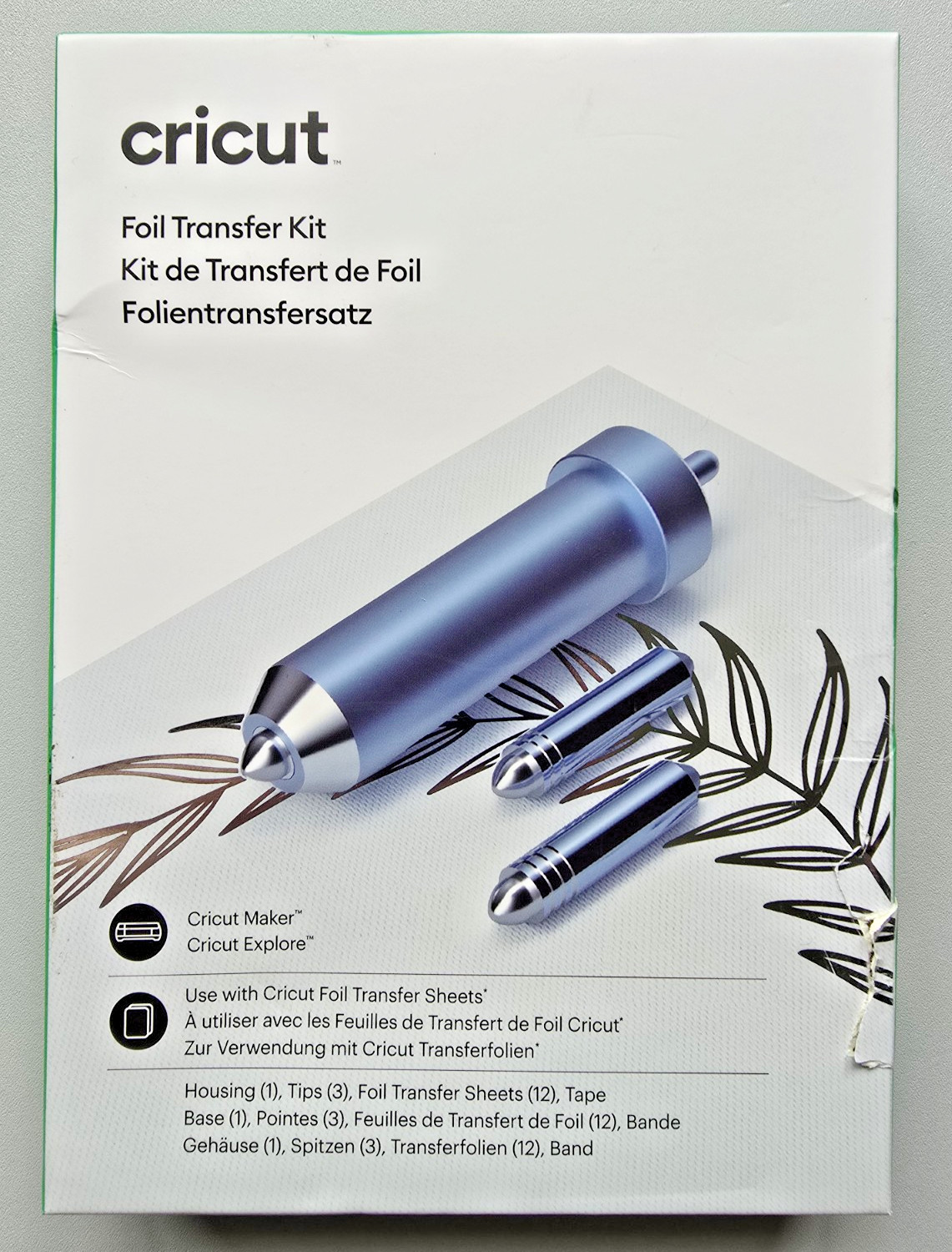 Cricut Foil Transfer kit & Housing for Maker and Explore (2008727) New & Sealed